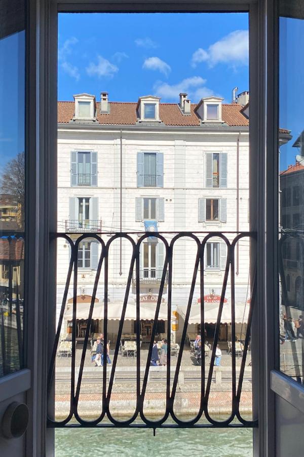 Canal View Historical Apartment Milaan Buitenkant foto